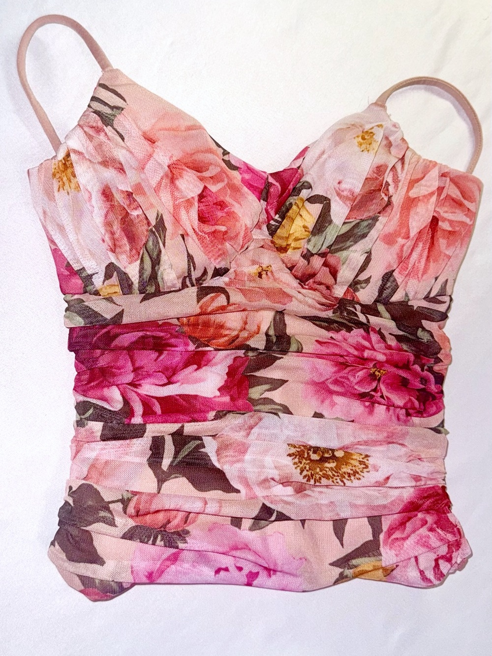 Express body contour pink floral